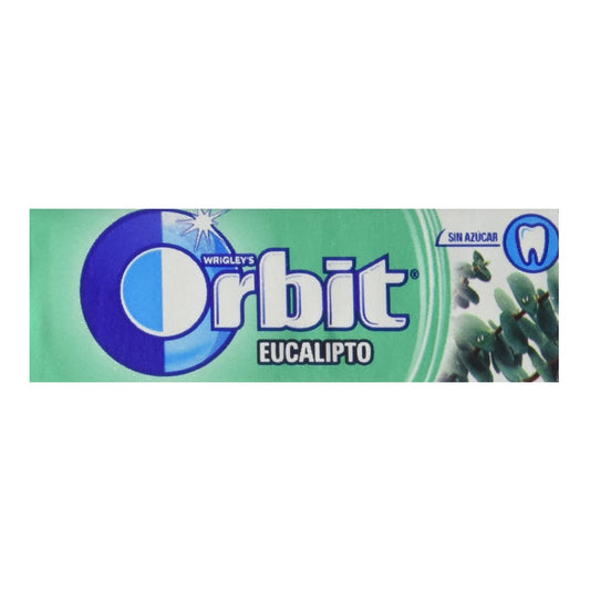 Chewing gum Orbit Eucalyptus (10 uds)