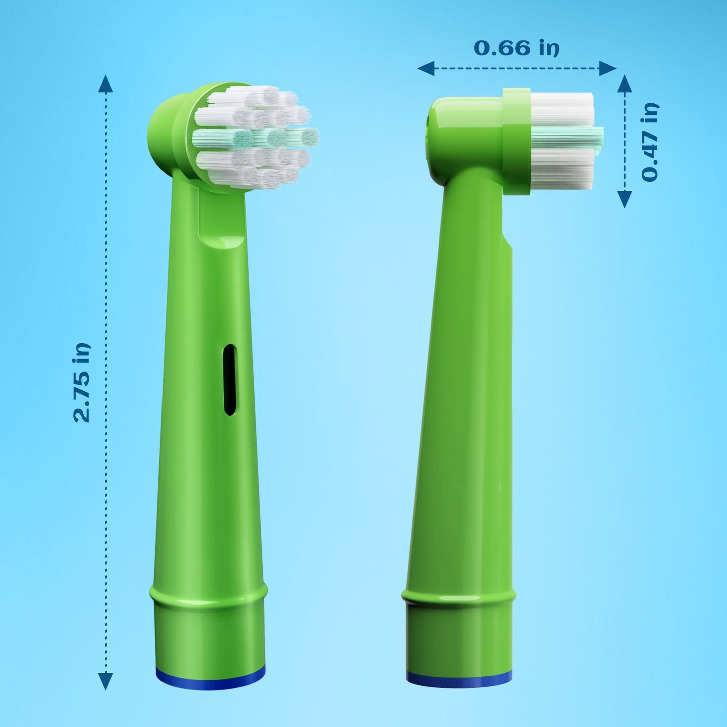 Replacement Toothbrush Heads Compatible with Oral B, Professional