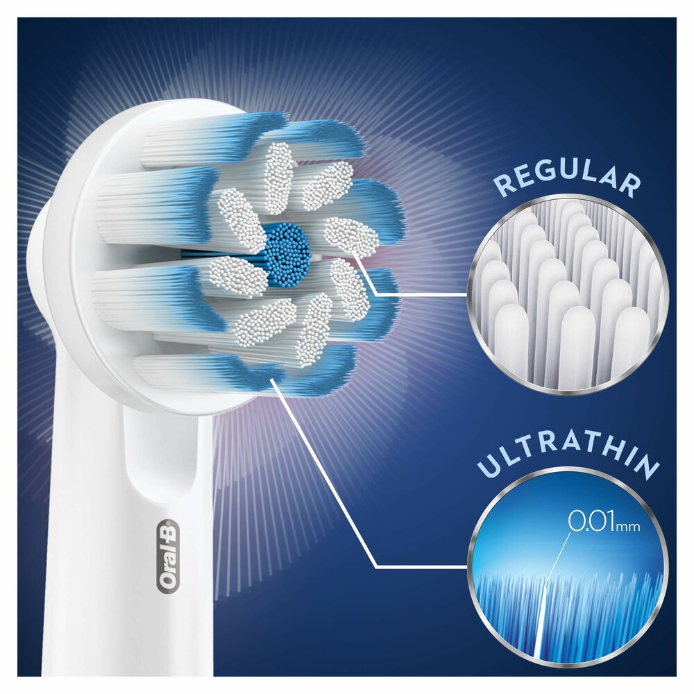 Spare for Electric Toothbrush Oral-B EB60 SENSITIVE / Toothbrush Replacement Heads