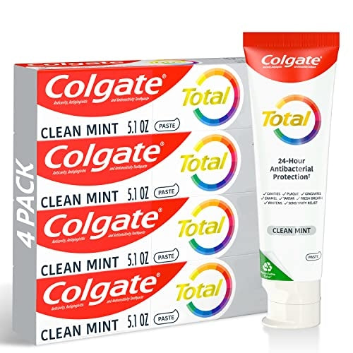 Colgate Total Whitening Toothpaste with Fluoride