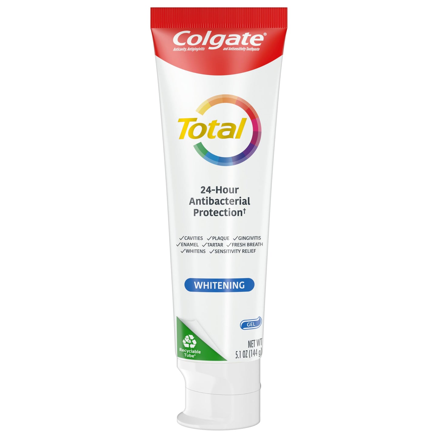 Colgate Total Whitening Toothpaste with Fluoride