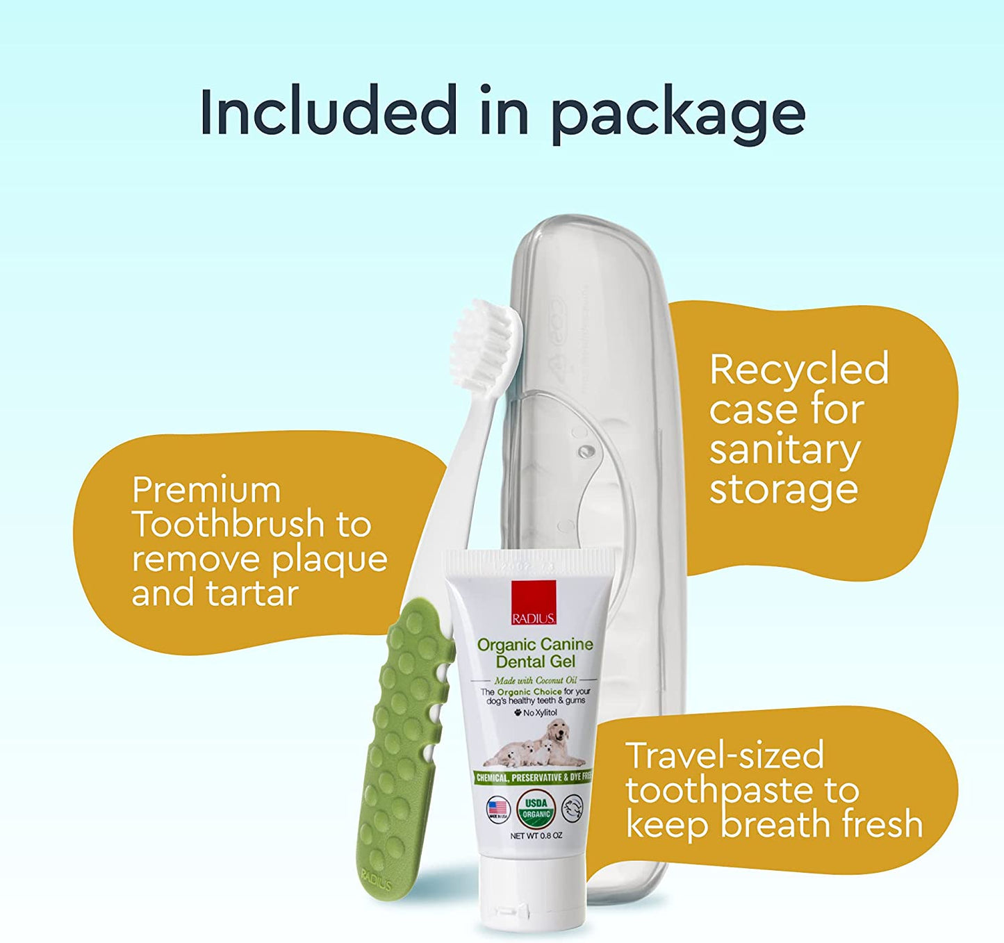 Canine Organic Dental Solutions Kit - Puppy