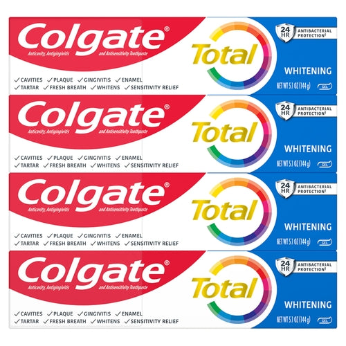 Colgate Total Whitening Toothpaste with Fluoride