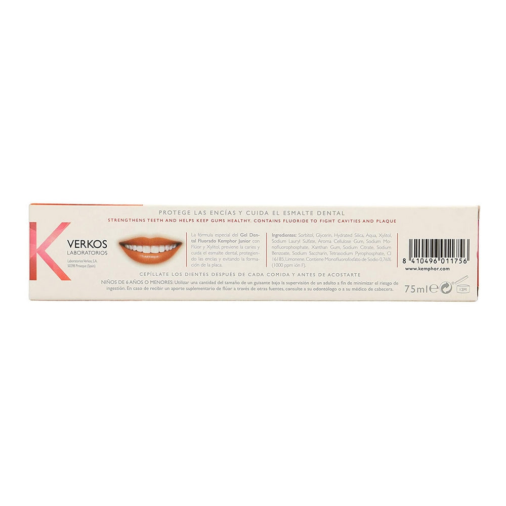 Toothpaste Kemphor Junior Kemphor (75 ml)