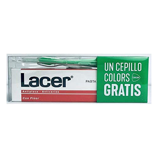 Oral Hygiene Set Lacer Pasta Dentífrica 2 Pieces (2 Units)