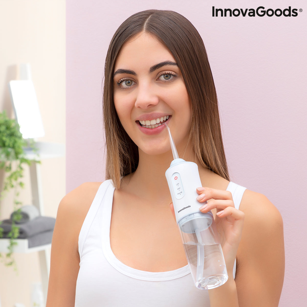 Portable Rechargeable Oral Irrigator Denter InnovaGoods