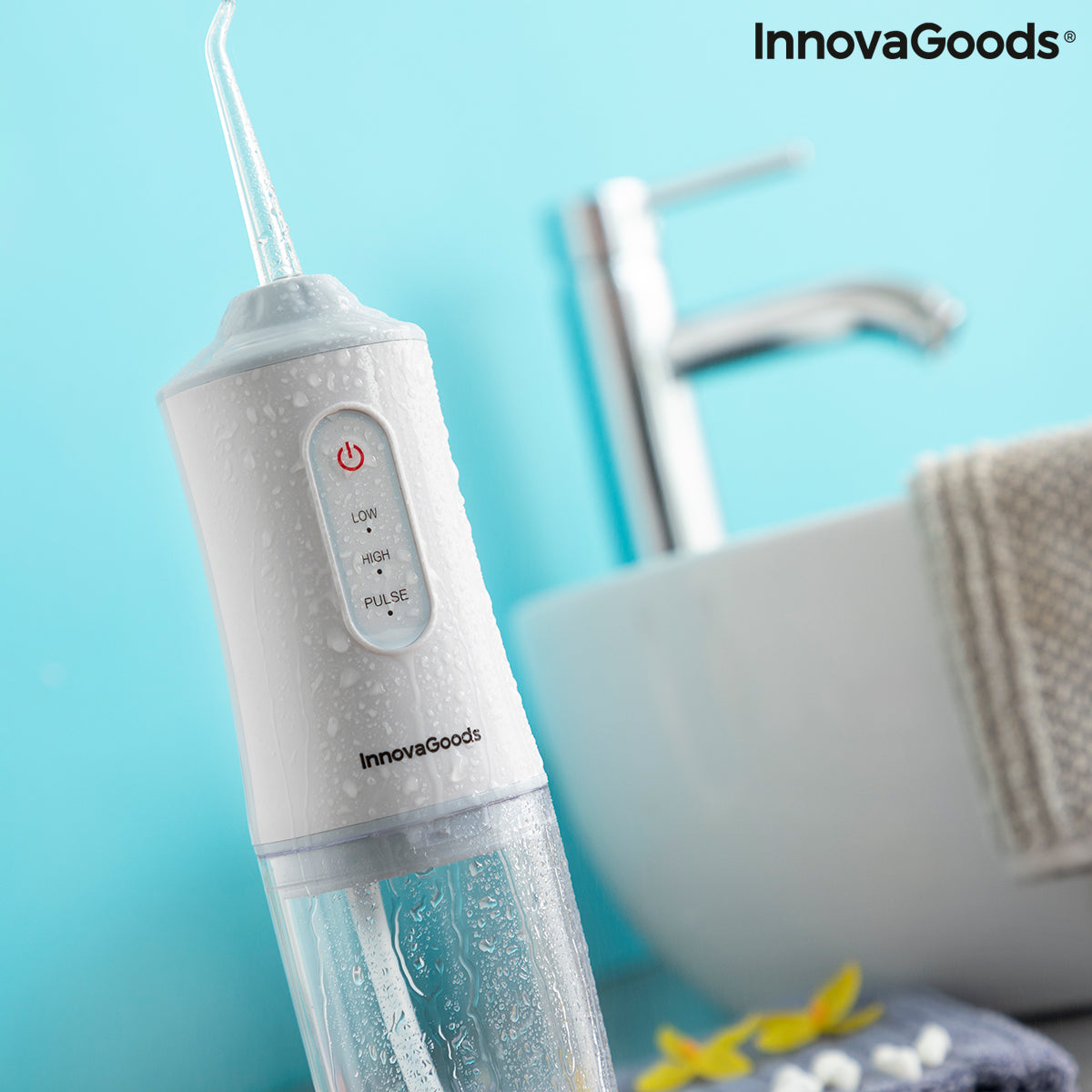 Portable Rechargeable Oral Irrigator Denter InnovaGoods