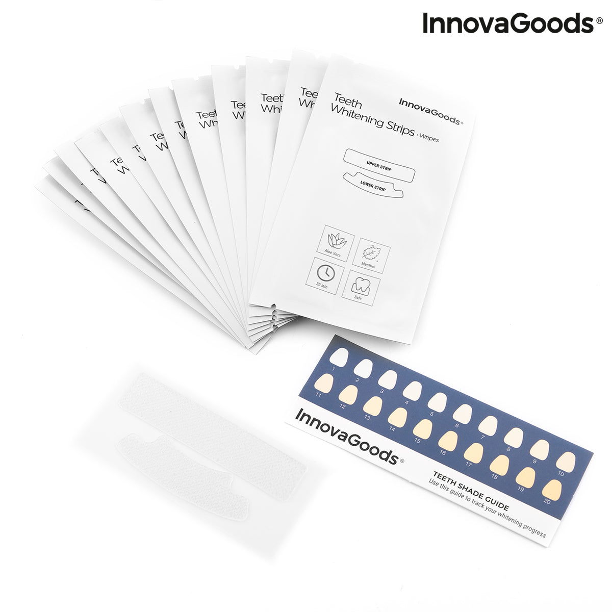 Teeth Whitening Strips Wripes InnovaGoods