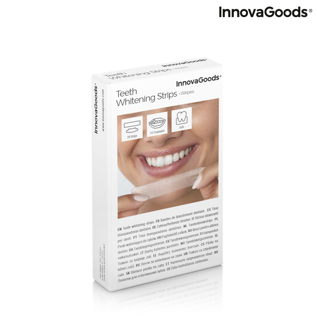 Teeth Whitening Strips Wripes InnovaGoods