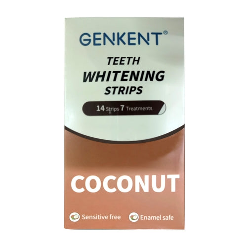 WM GENKENT Teeth Whitening Strips, 7 Treatments Teeth Whitener