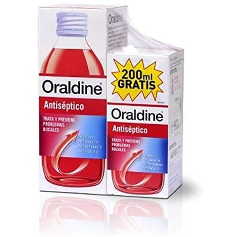 Mouthwash Oraldine Antiseptic (400 ml + 200 ml)