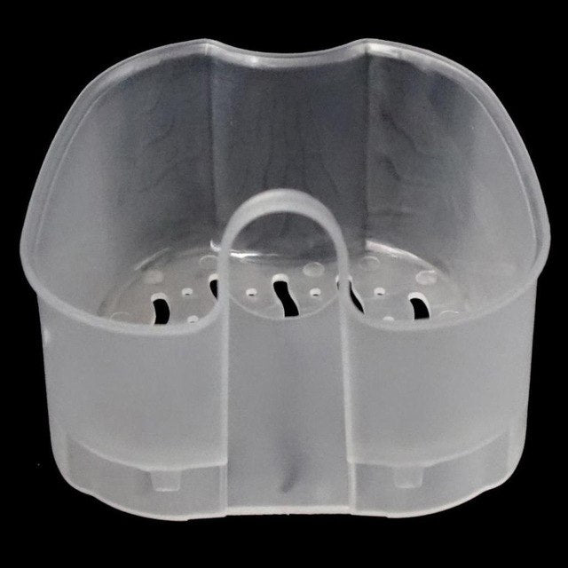 Denture Bath Box Case Dental False Teeth Storage