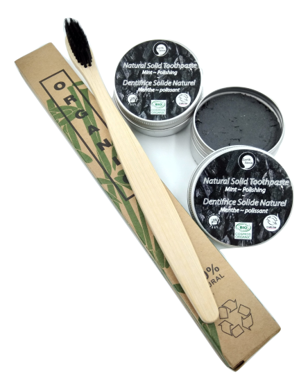 Natural Organic Certified Solid Toothpaste - Polishing