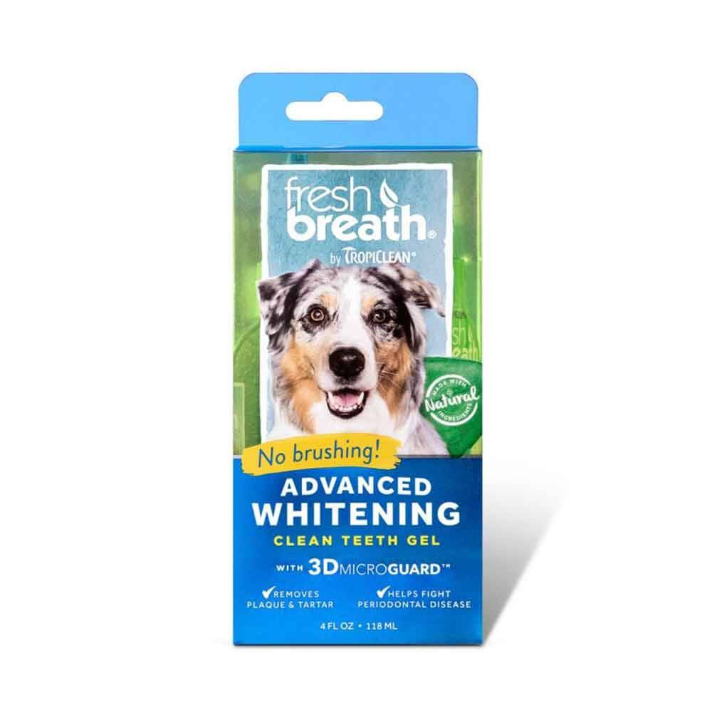 Tropiclean Fresh BreathAdvanced Whitening Gel With 3D Micro Guard For Dogs