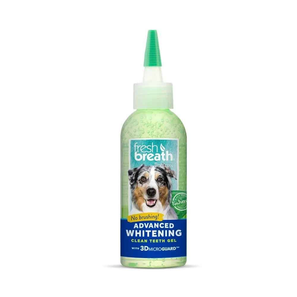 Tropiclean Fresh BreathAdvanced Whitening Gel With 3D Micro Guard For Dogs