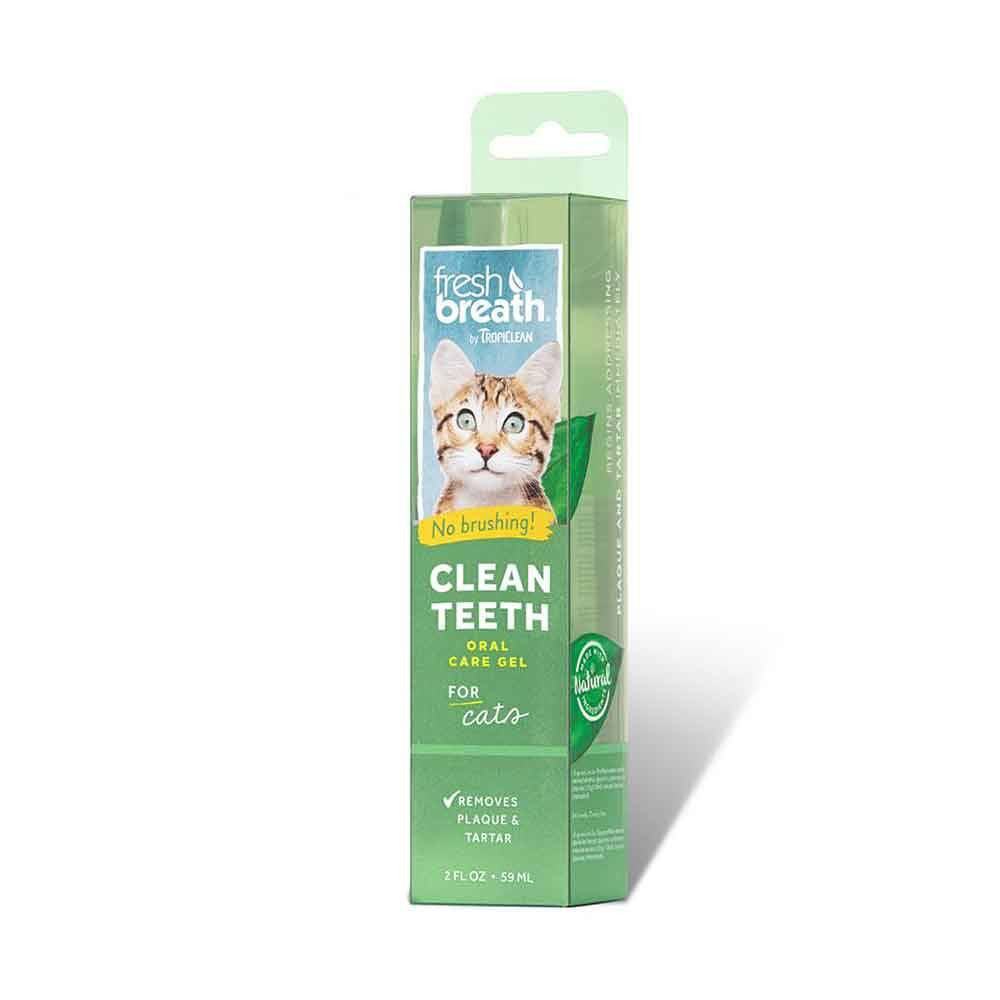 Tropiclean Fresh Breath Clean Teeth Gel For Cats