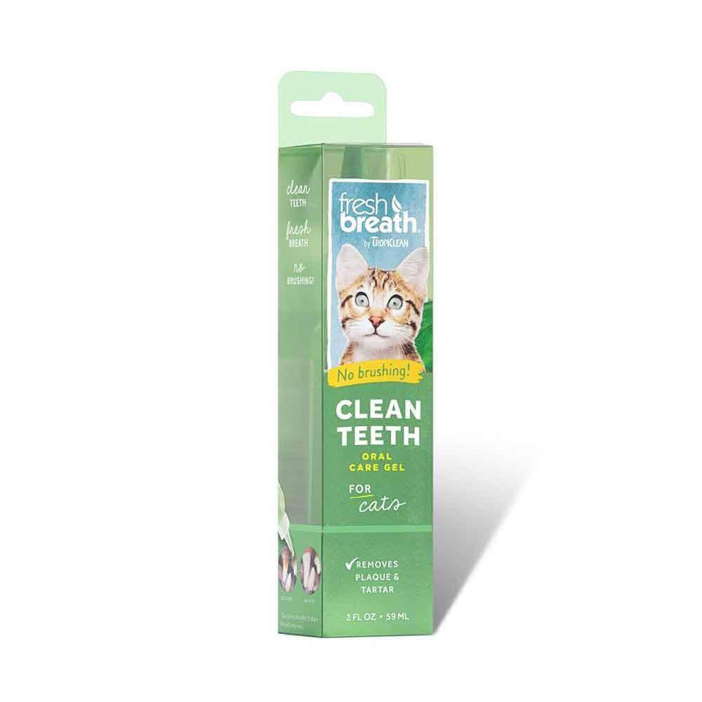 Tropiclean Fresh Breath Clean Teeth Gel For Cats