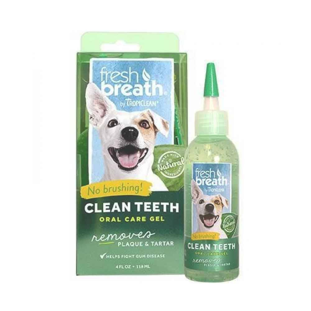 Tropiclean Fresh Breath Clean Teeth Gel Box For Dogs