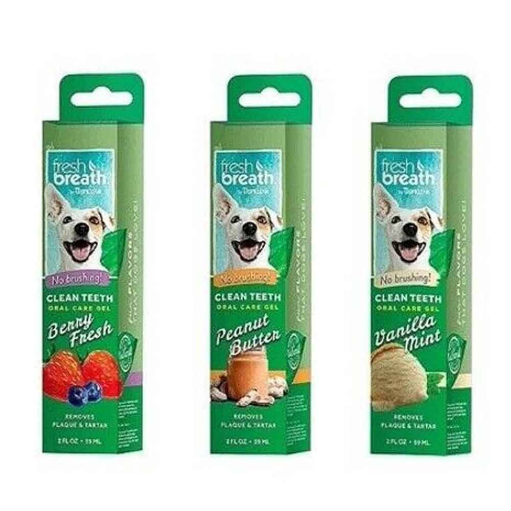 Tropiclean Fresh Breath Clean Teeth Gel For Dogs