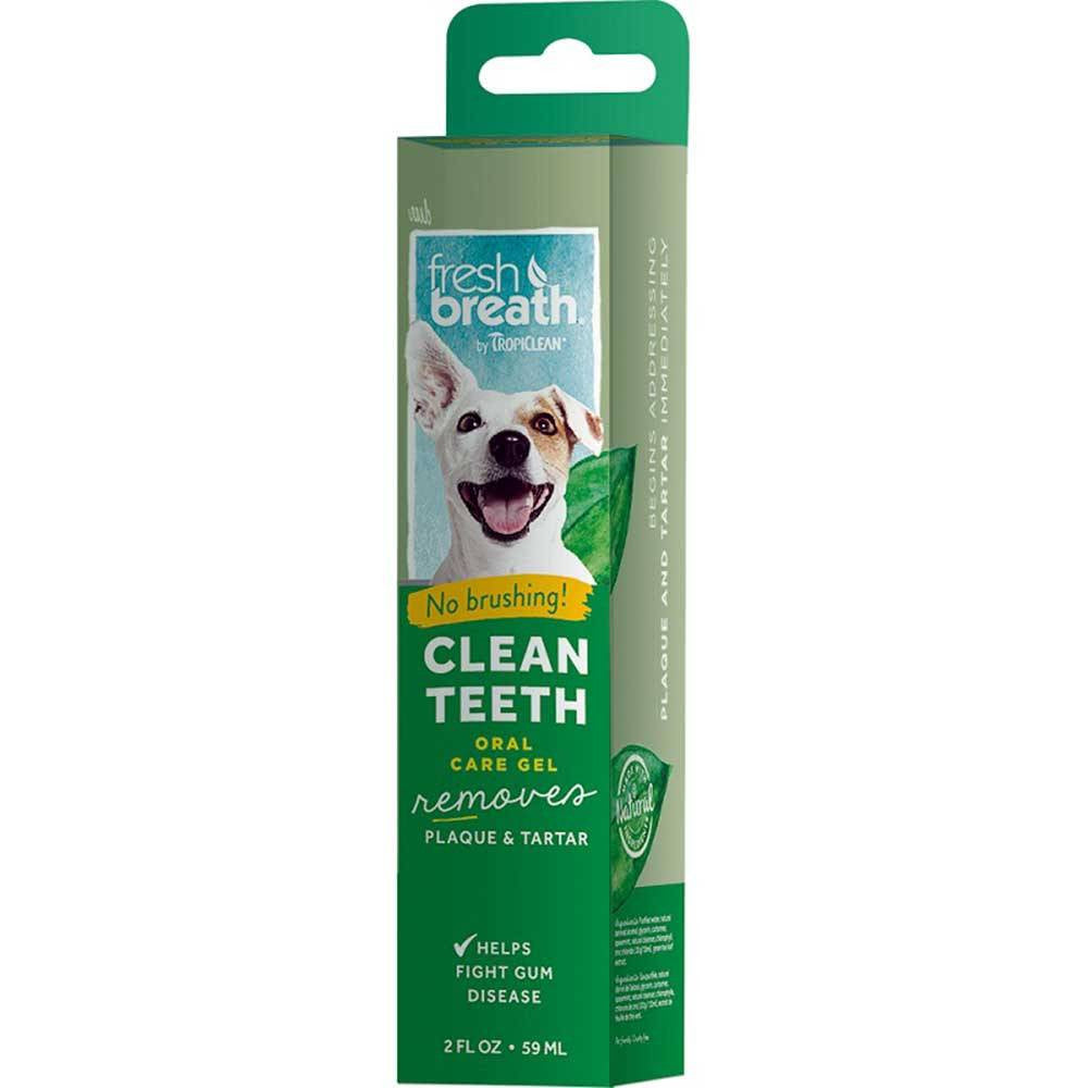 Tropiclean Fresh Breath Clean Teeth Gel 2 Fl oz (59 ml)