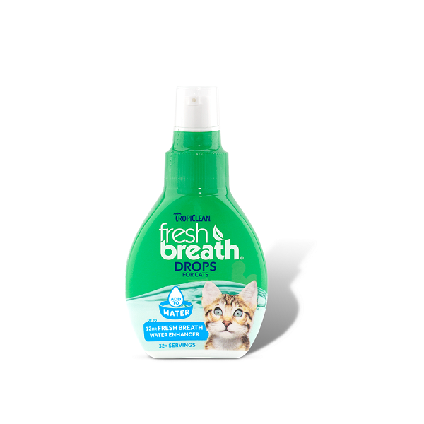 Tropiclean Fresh Breath Drops For Cats