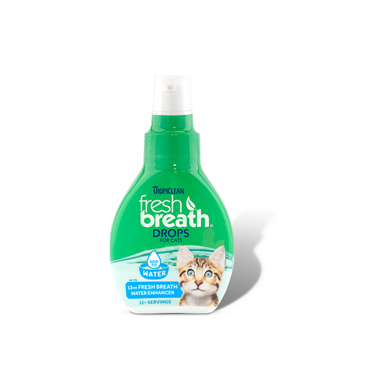 Tropiclean Fresh Breath Drops For Cats