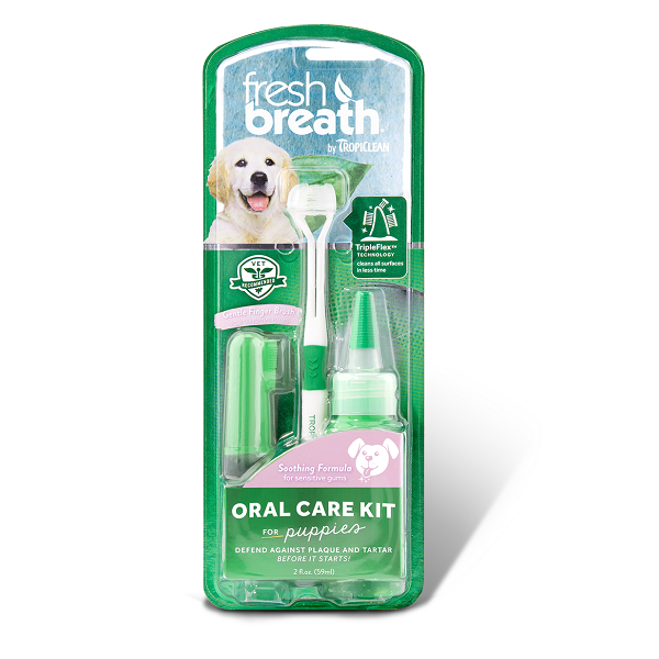 Tropiclean Fresh Breath Puppy Oral Care Kit