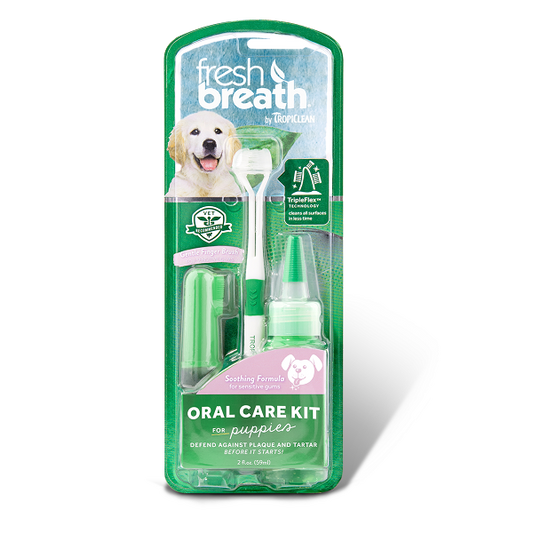 Tropiclean Fresh Breath Puppy Oral Care Kit