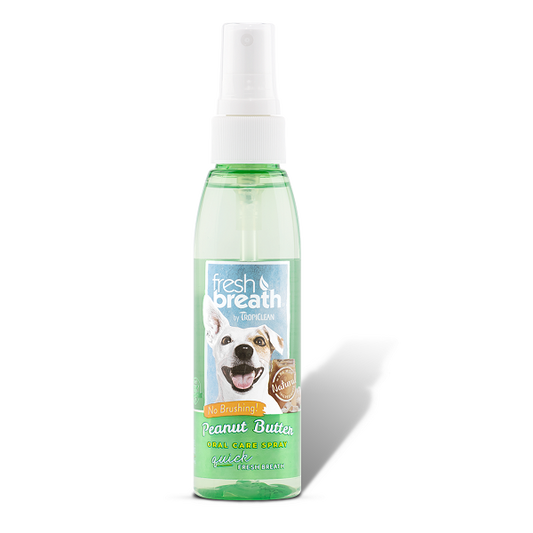 Tropiclean Peanut Butter Oral Care Spray For Dogs