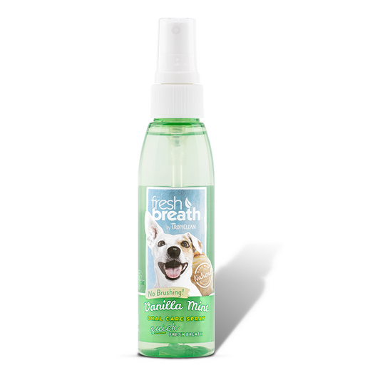 Tropiclean Vanilla Mint Oral Care Spray For Dogs