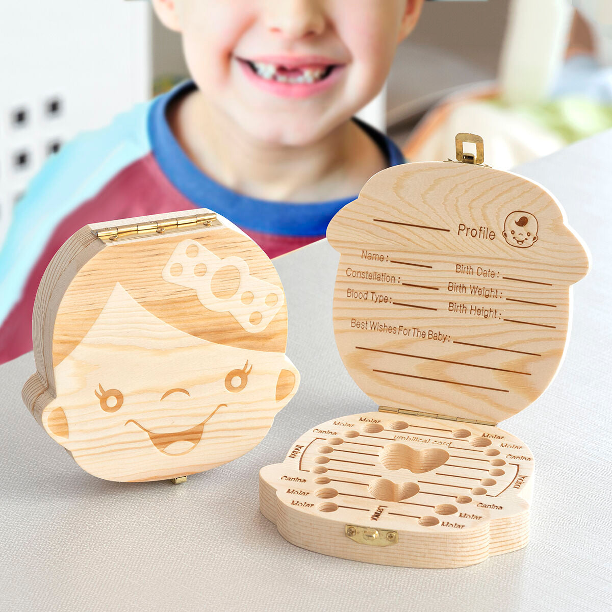 Baby Tooth Keepsake InnovaGoods - Baby Tooth Box Theory