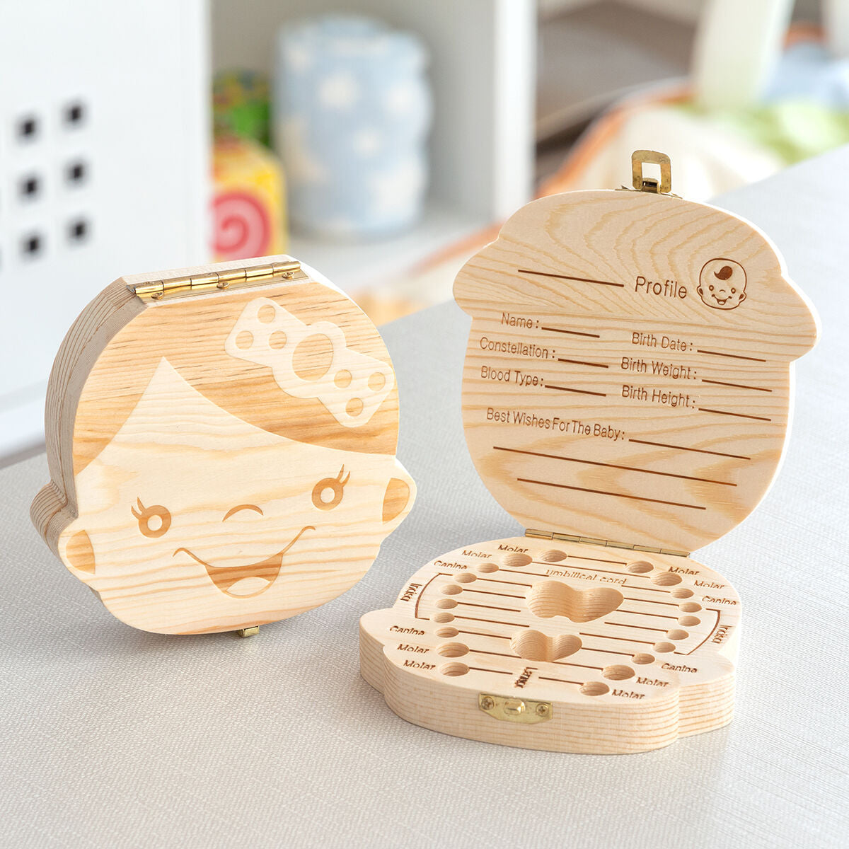 Baby Tooth Keepsake InnovaGoods - Baby Tooth Box Theory