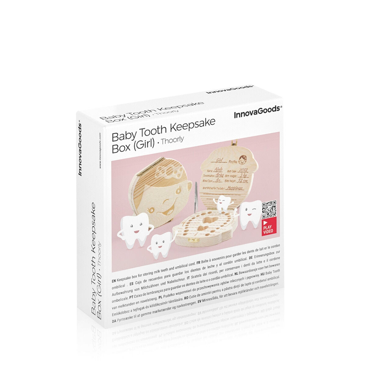 Baby Tooth Keepsake InnovaGoods - Baby Tooth Box Theory