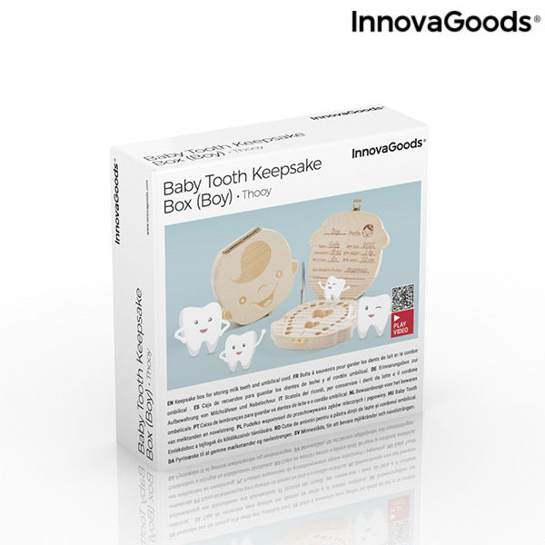 Baby Tooth Keepsake InnovaGoods - Baby Tooth Box Theory