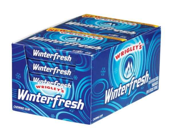 Wrigleys Winterfresh Gum - pack of 10