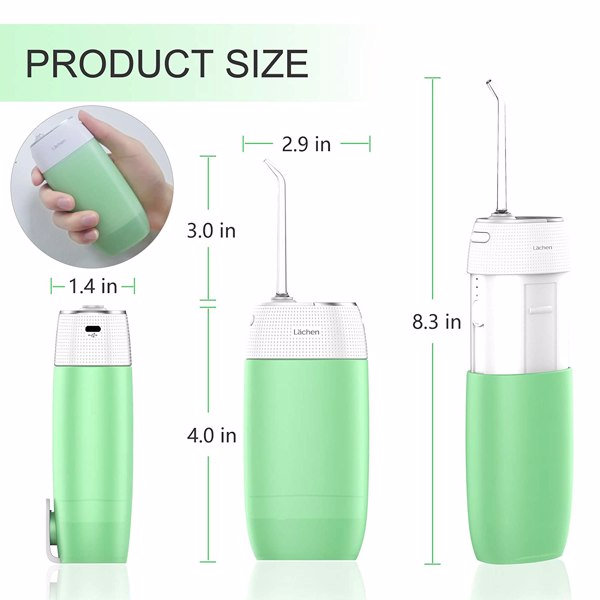 Water Flosser Portable Dental Oral Irrigator with 3 Modes Waterproof