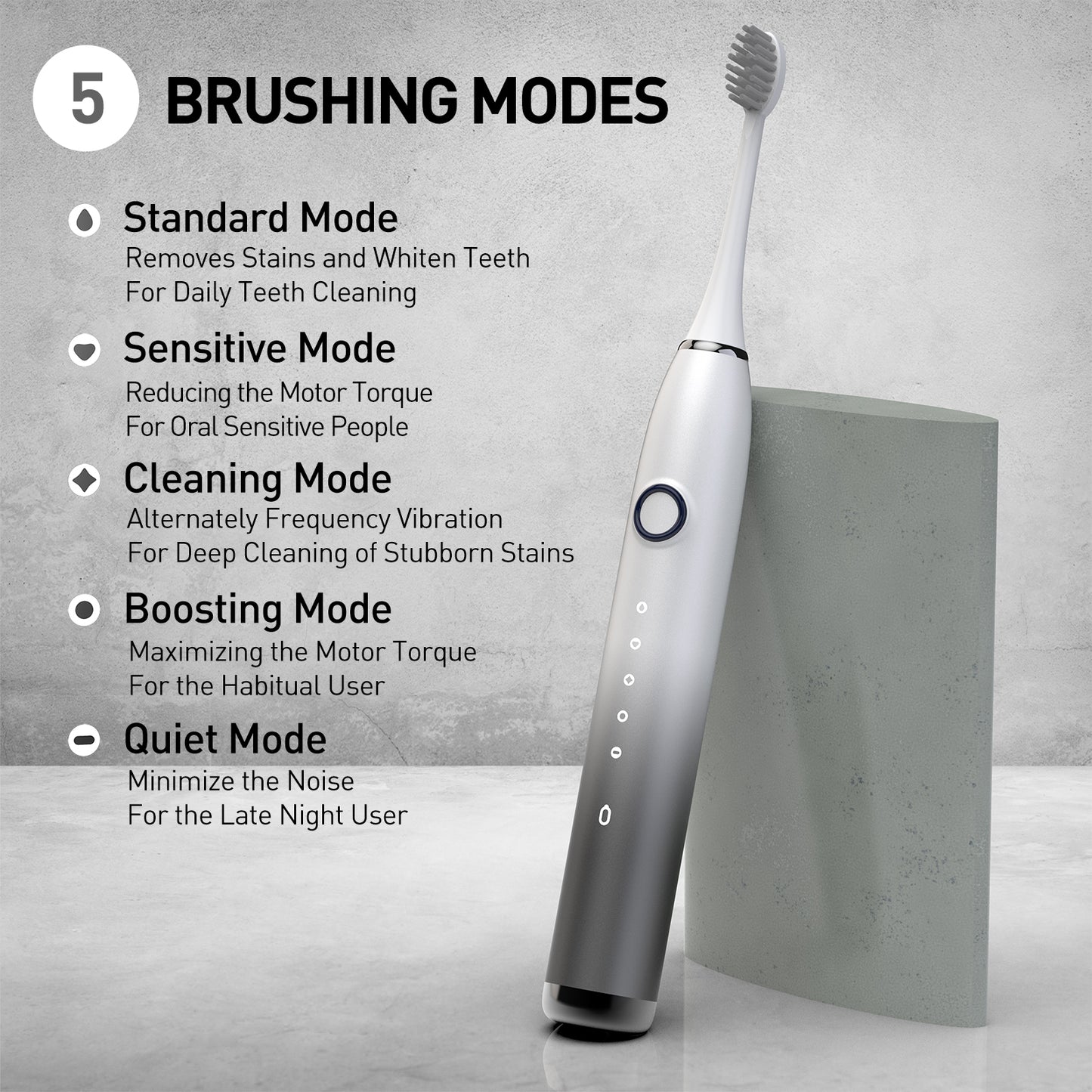 ARKMA.CO B1997 Sonic Electric Toothbrush