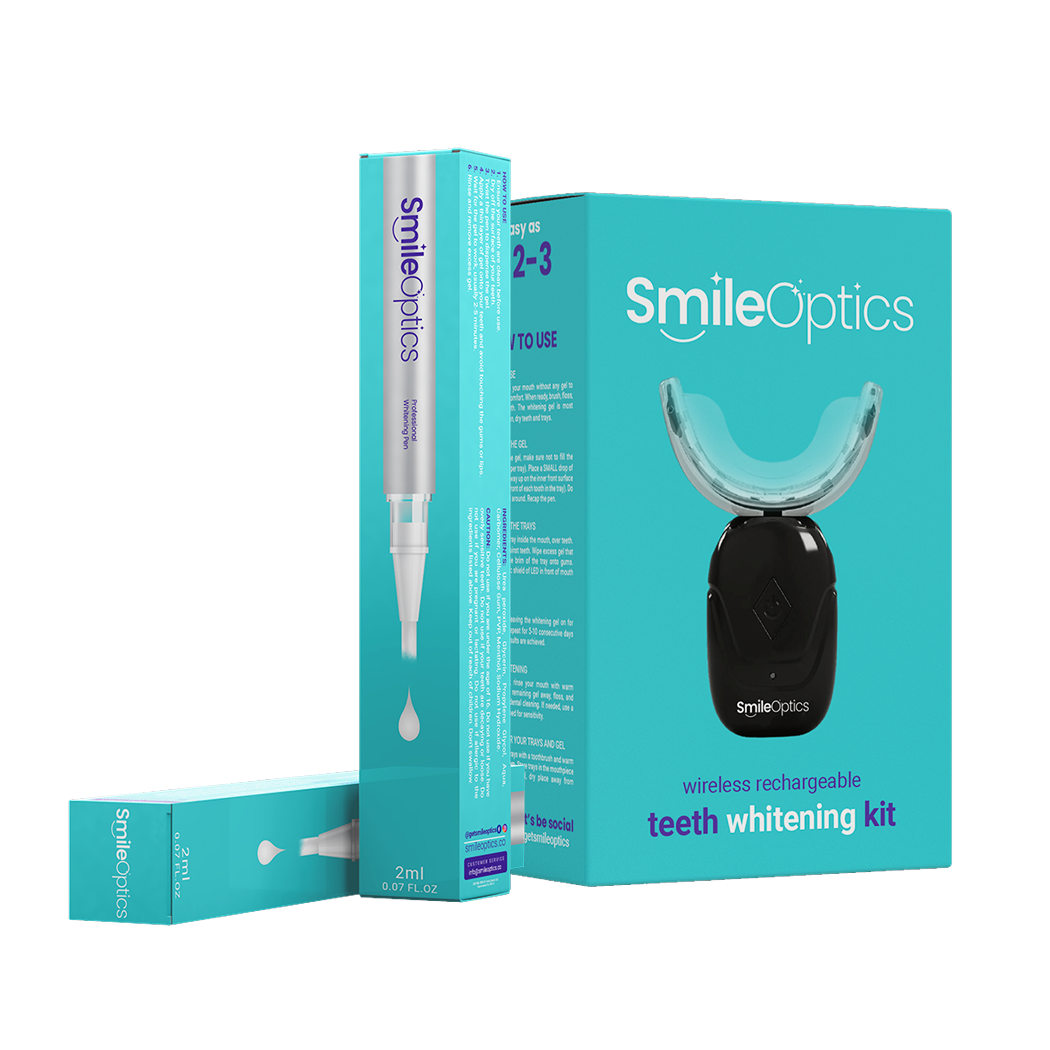 SMILE OPTICS Pure Whitening Bundle for White Teeth