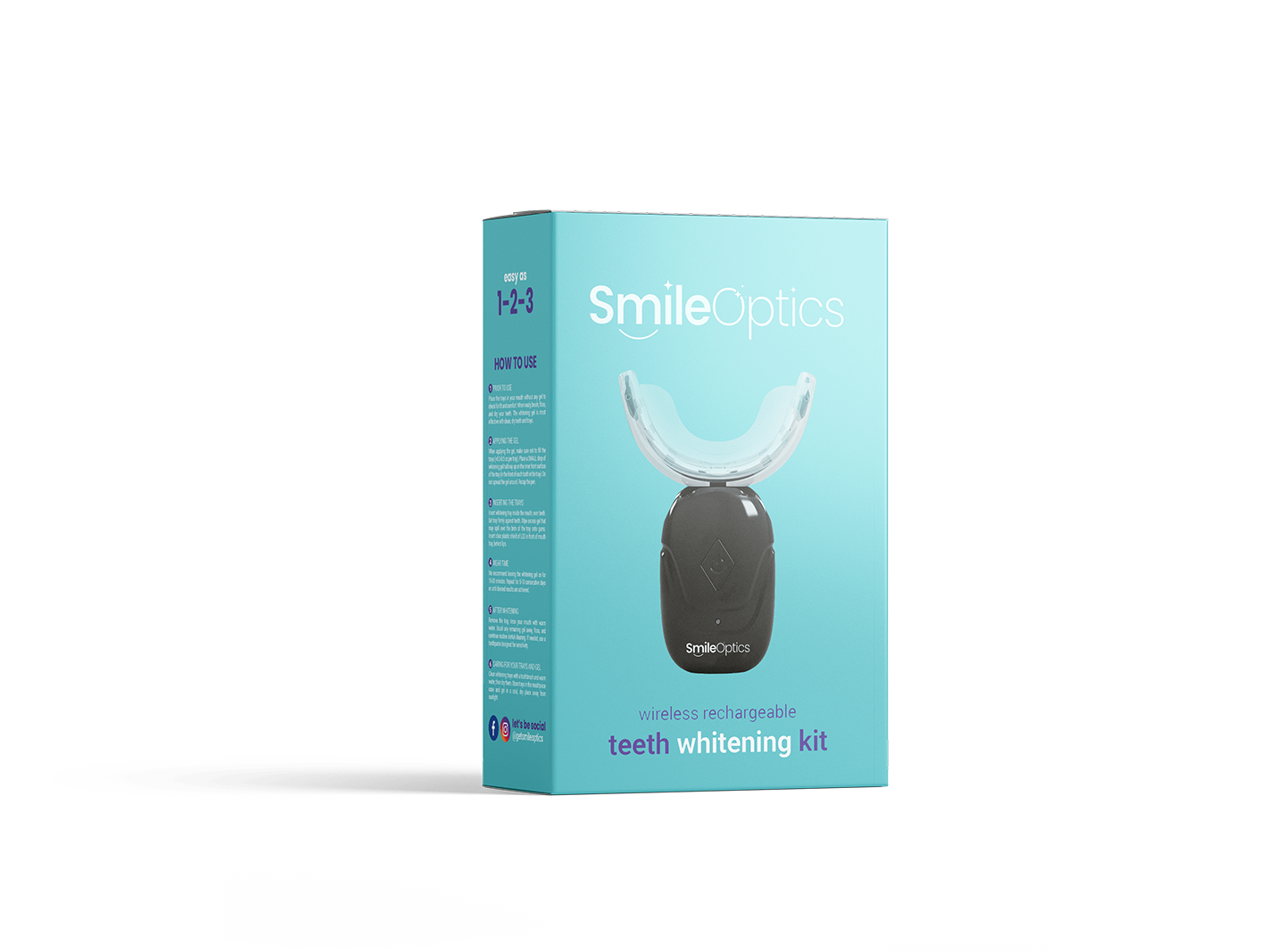 SMILE OPTICS All-In-One LED Teeth Whitening Kit