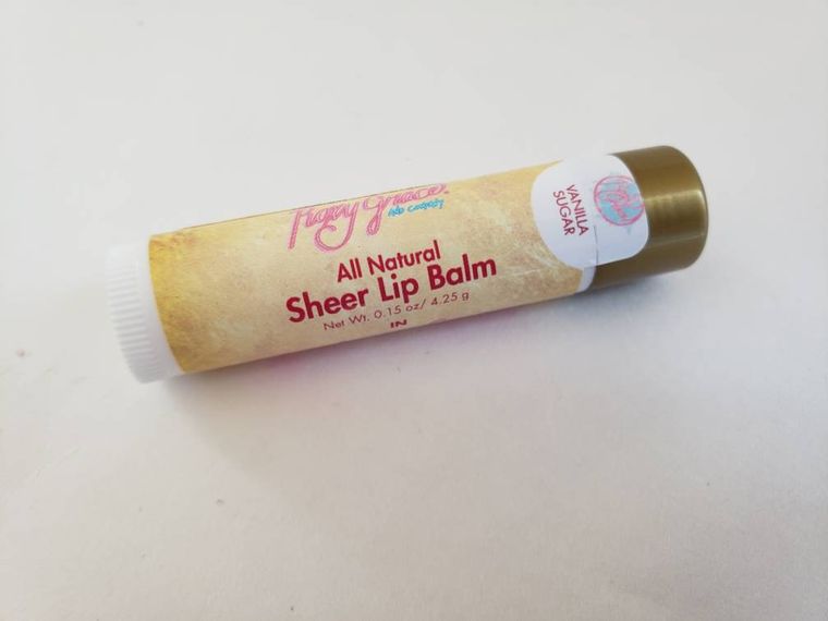 Lip Balm-All Natural Lip Balm-Vanilla Sugar Lip Balm-Lip Gloss