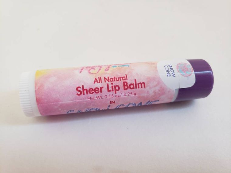 Lip Balm-All-Natural Lip Balm-Snow Cone Lip Balm