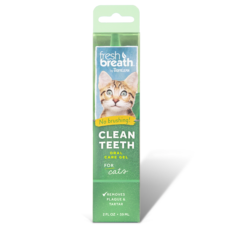 Tropiclean Fresh Breath Clean Teeth Gel For Cats