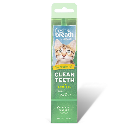 Tropiclean Fresh Breath Clean Teeth Gel For Cats