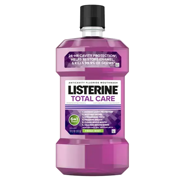 Mouthwash Listerine Total Care 6 in 1 Gift Pack (2x1000 ml)